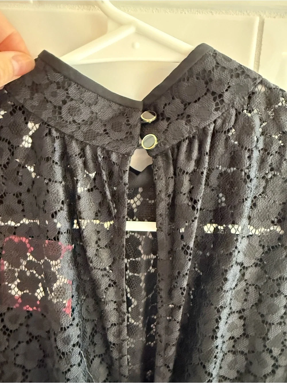 kate spade Flora Leopard Lace Black Short Sleeve Fit-and-Flare Mini Dress